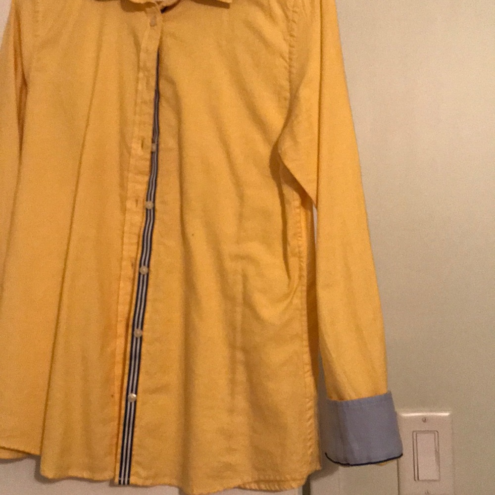 Yellow button up - Picture 2 of 3